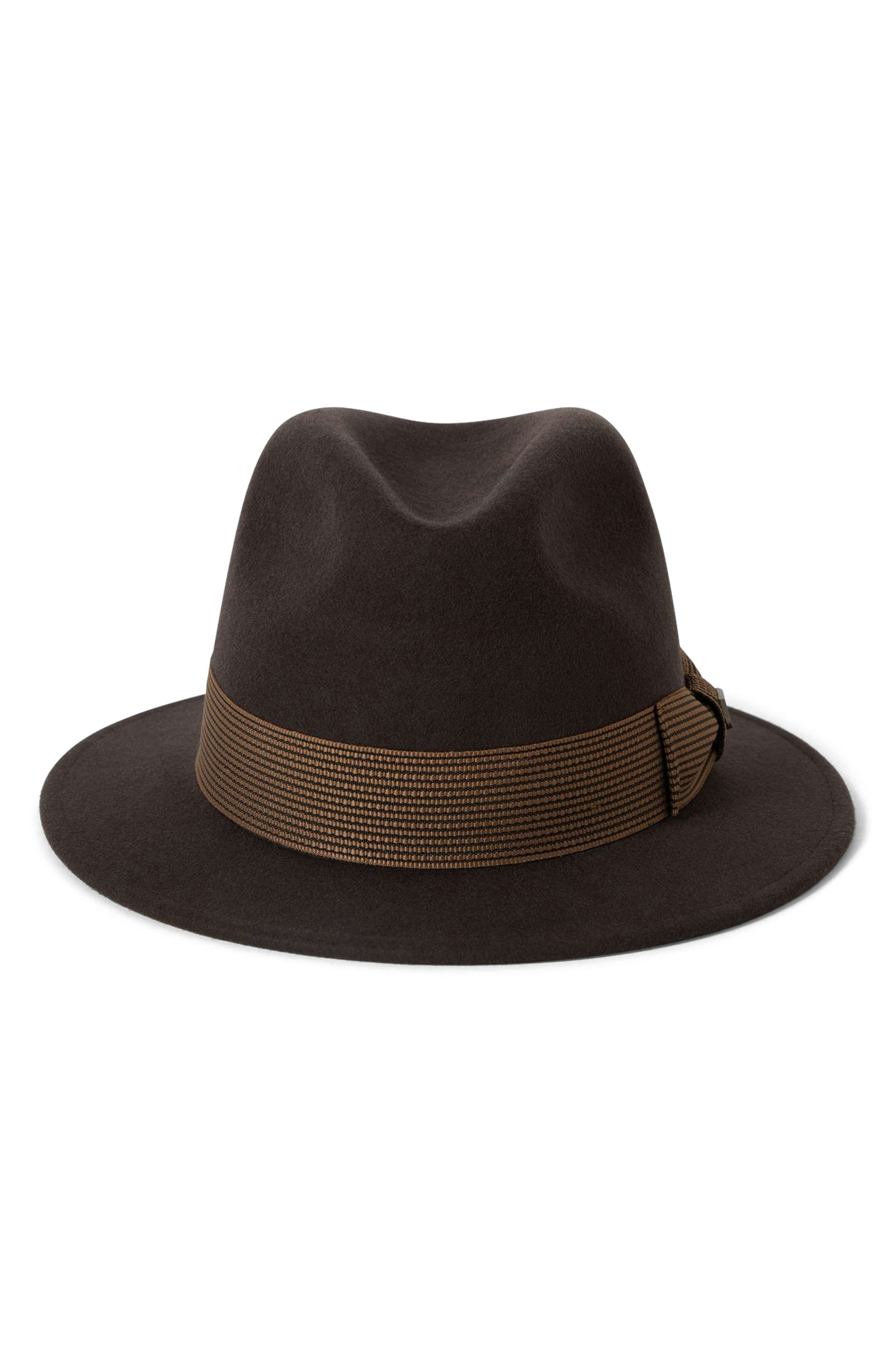Brixton Roma Wool Felt Fedora (Men) | Nordstrom