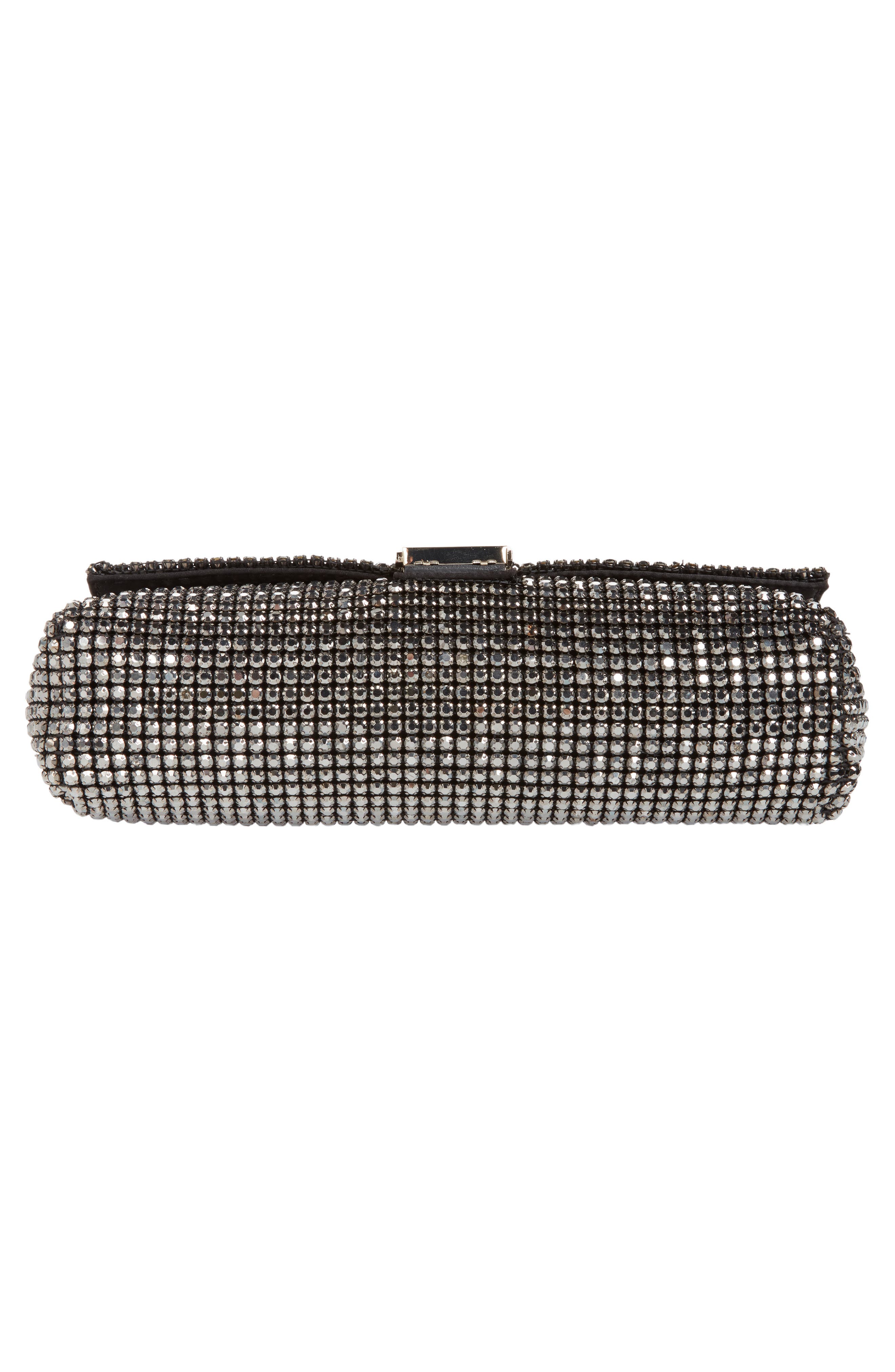 Ted Baker London Glitzet Crystal Baguette Clutch, Alternate, color, 