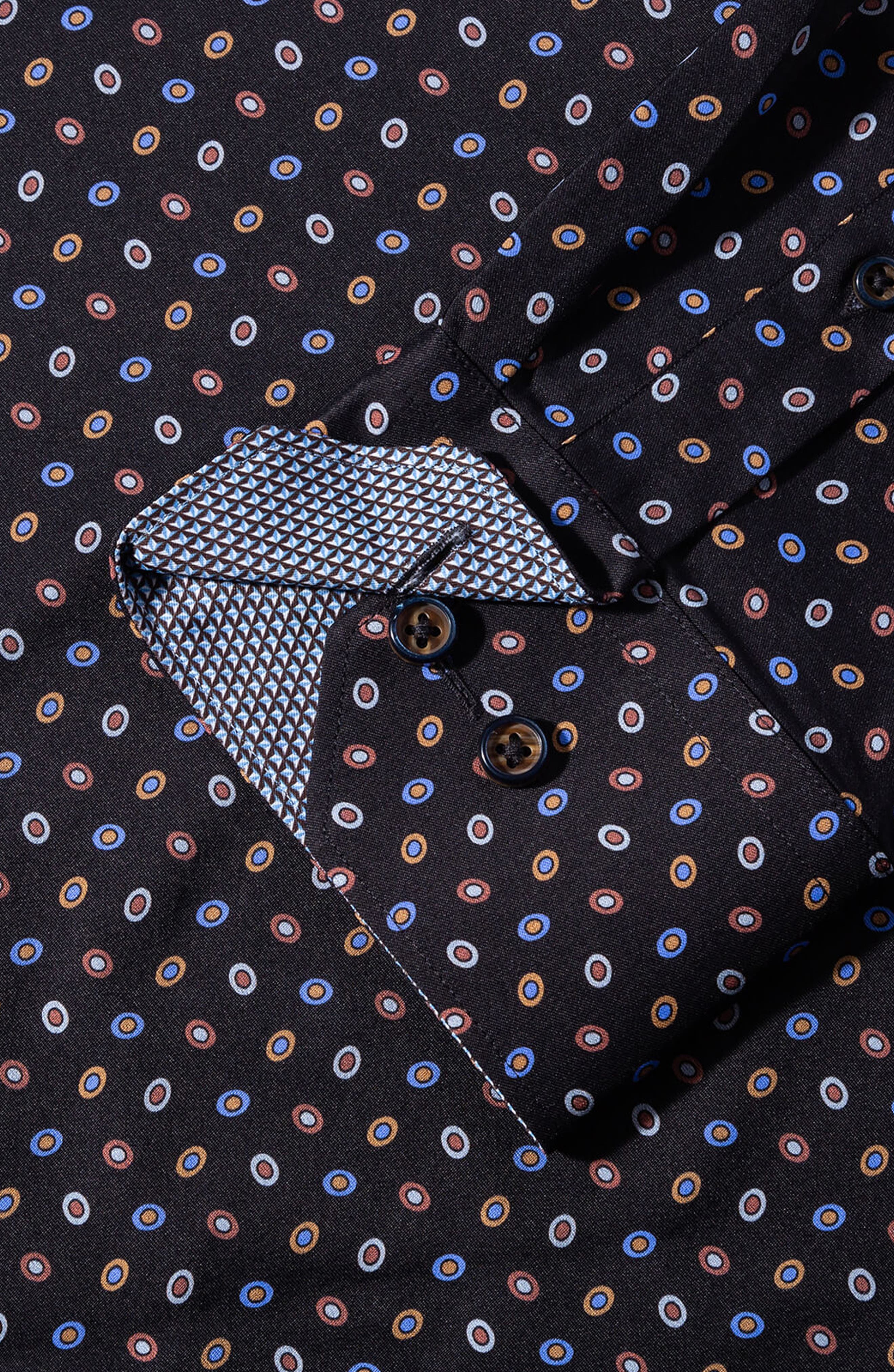 Bugatchi Classic Fit Dot Performance Button-Up Shirt (Men) | Nordstromrack