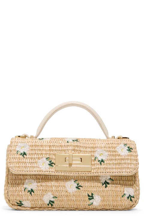 Ella Floral Embroidered Crossbody Bag