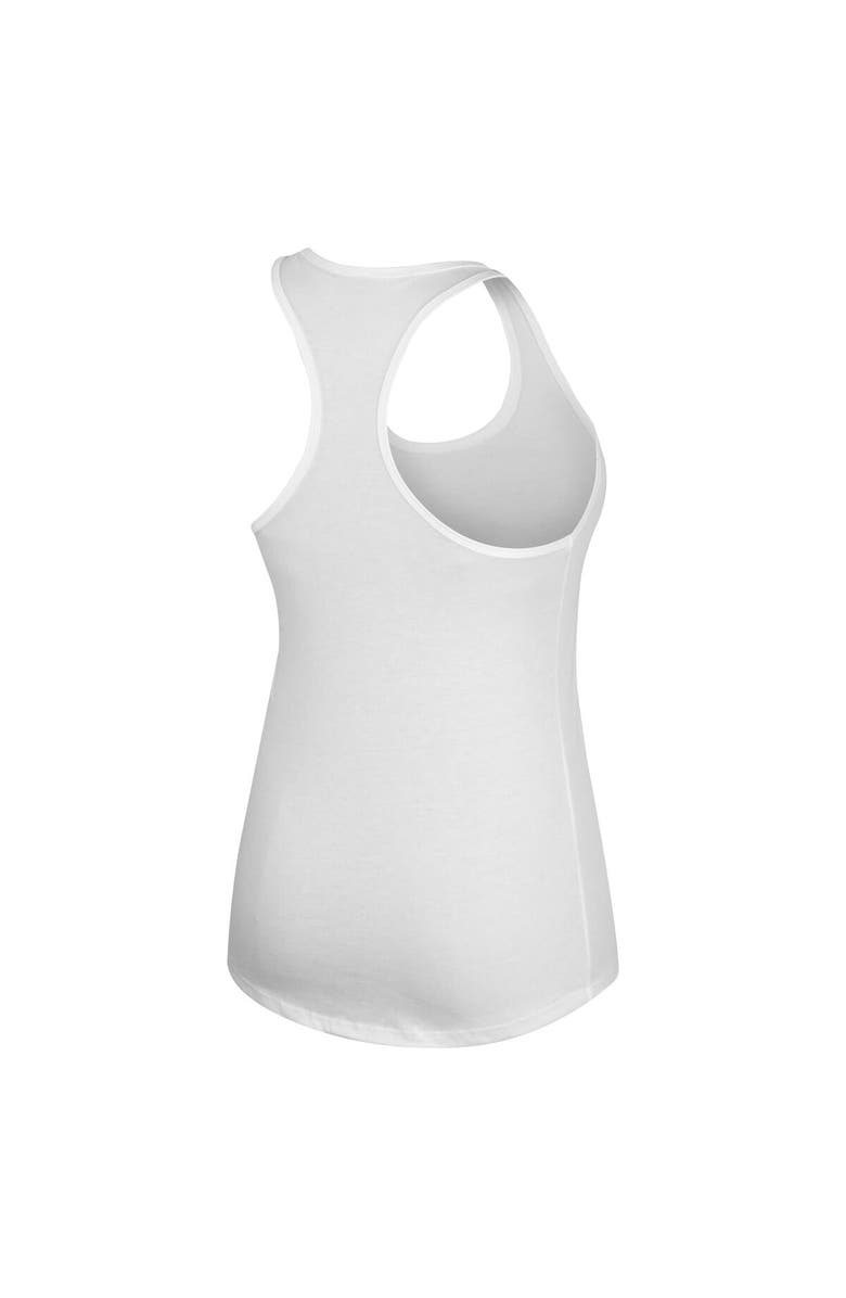 Stadium Essentials Women's Stadium Essentials  White Oklahoma City Thunder 2025 NBA Finals Champions Oasis Racerback Tank Top, Alternate, color, 