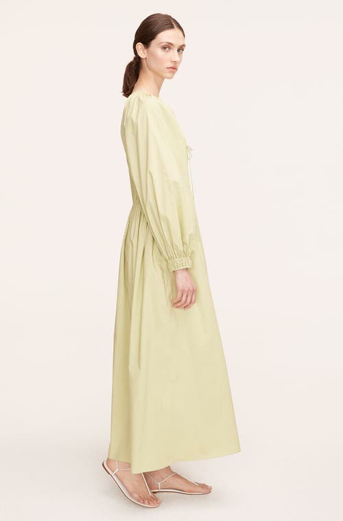 REBECCA TAYLOR REBECCA TAYLOR POPLIN SMOCKED WAIST DRESS
