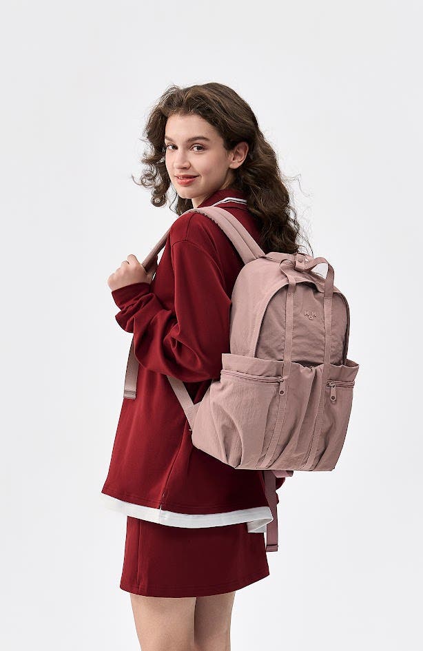 Siro Puff Backpack, Alternate, color, Caramel