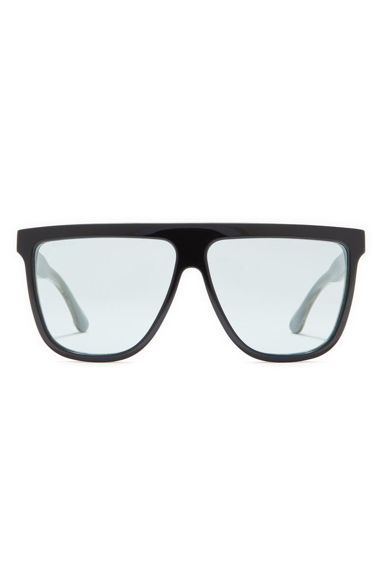 Gucci 61mm Square Sunglasses, Main, color,