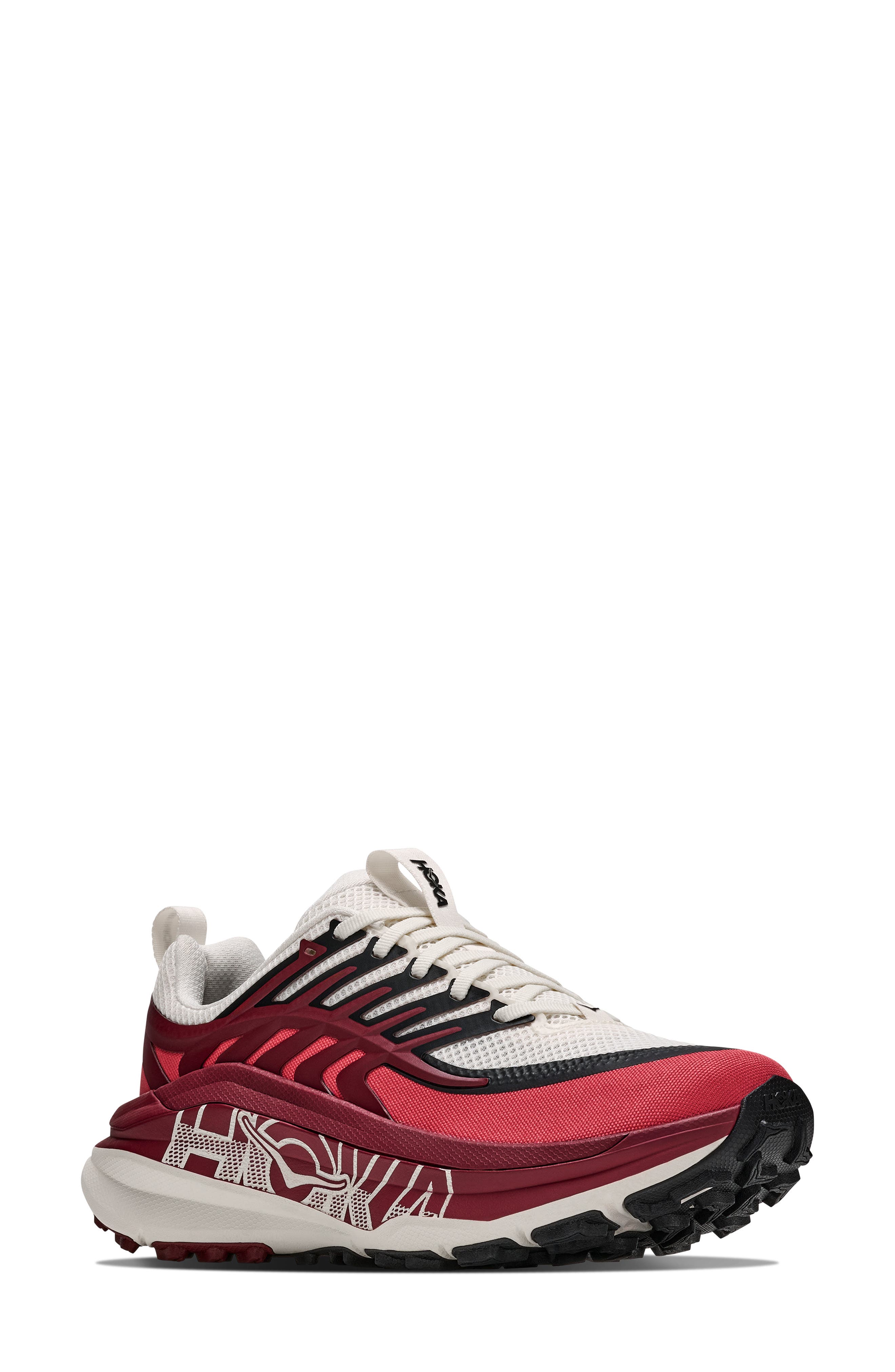 ALABASTER / VARSITY BURGUNDY