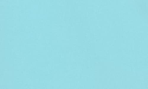 Maggy London Twist Neck Midi Sheath Dress In Milky Blue