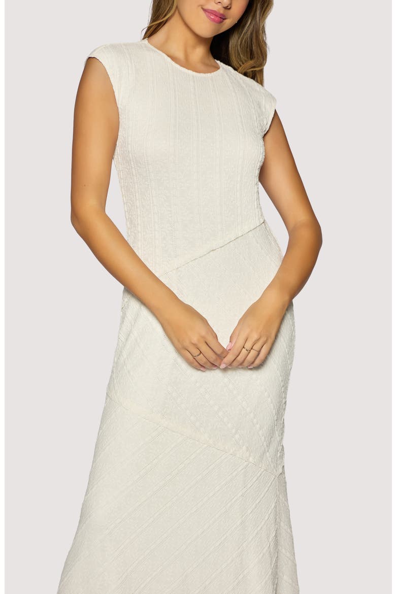 Amore Spell Lace Detail Sleeveless Maxi Dress, Alternate, color, CREAM