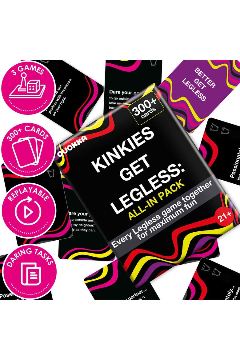 Card Game for Adults - Fun Party Game, Alternate, color, 3 Set