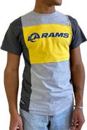 REFRIED APPAREL Men's Refried Apparel Heather Gray Los Angeles Rams Sustainable Split T-Shirt