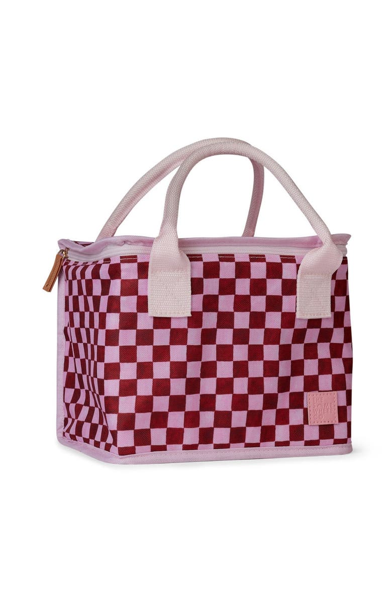 The Somewhere Co Crimson Haze Lunch Bag, Alternate, color, Crimson Haze