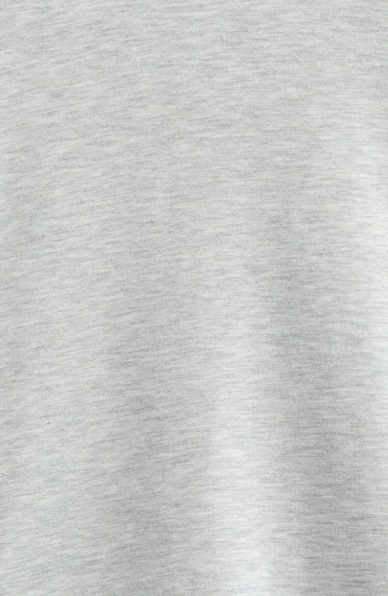 Zella Girl Kids' Low Key Sweatshirt, Alternate, color, Grey Light Heather