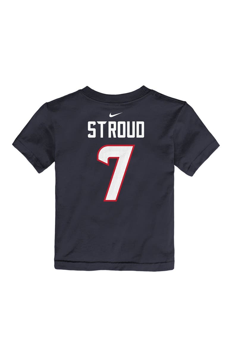 Nike Toddler Nike C.J. Stroud Navy Houston Texans Player Name & Number T-Shirt, Alternate, color, Navy