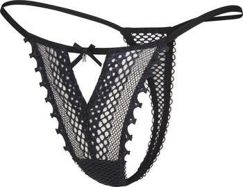 REBEL WAVE丨\"╋\" SLOGAN PANTIES-Black REBEL WAVE丨