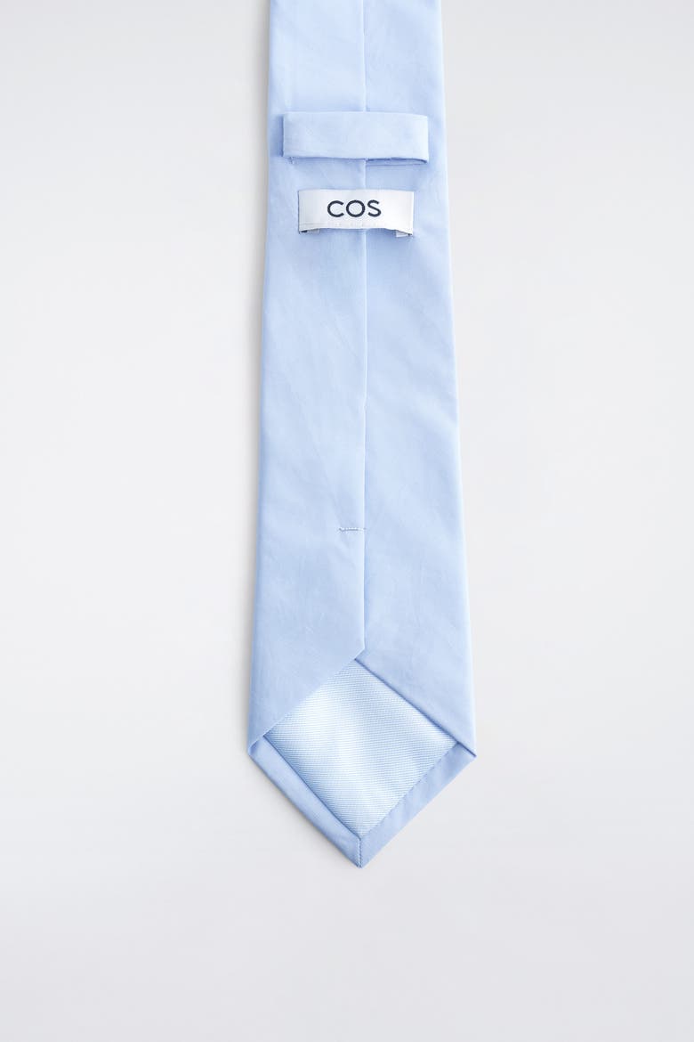 Cotton Tie, Alternate, color, BLUE