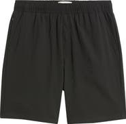 W.R.K Slim Fit Drawstring Seersucker Shorts