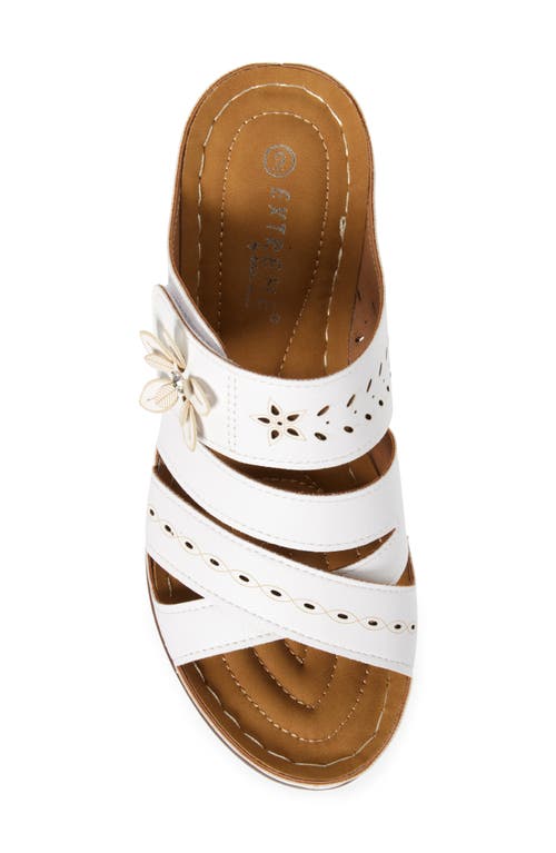 Extreme By Eddie Marc Wedge Slide Sandal
