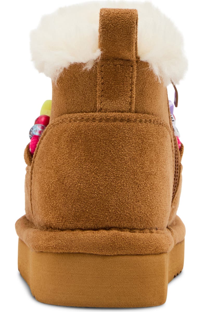 Steve Madden Kids' TGlazer Faux Fur Lined Boot, Alternate, color, Cognac