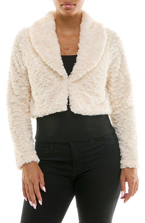 Faux Fur Bolero