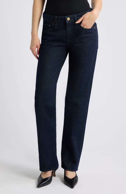 Harlow Low Rise Slim Straight Jeans