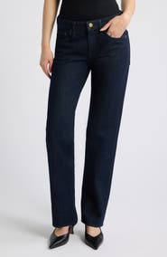 rag & bone Harlow Low Rise Slim Straight Jeans