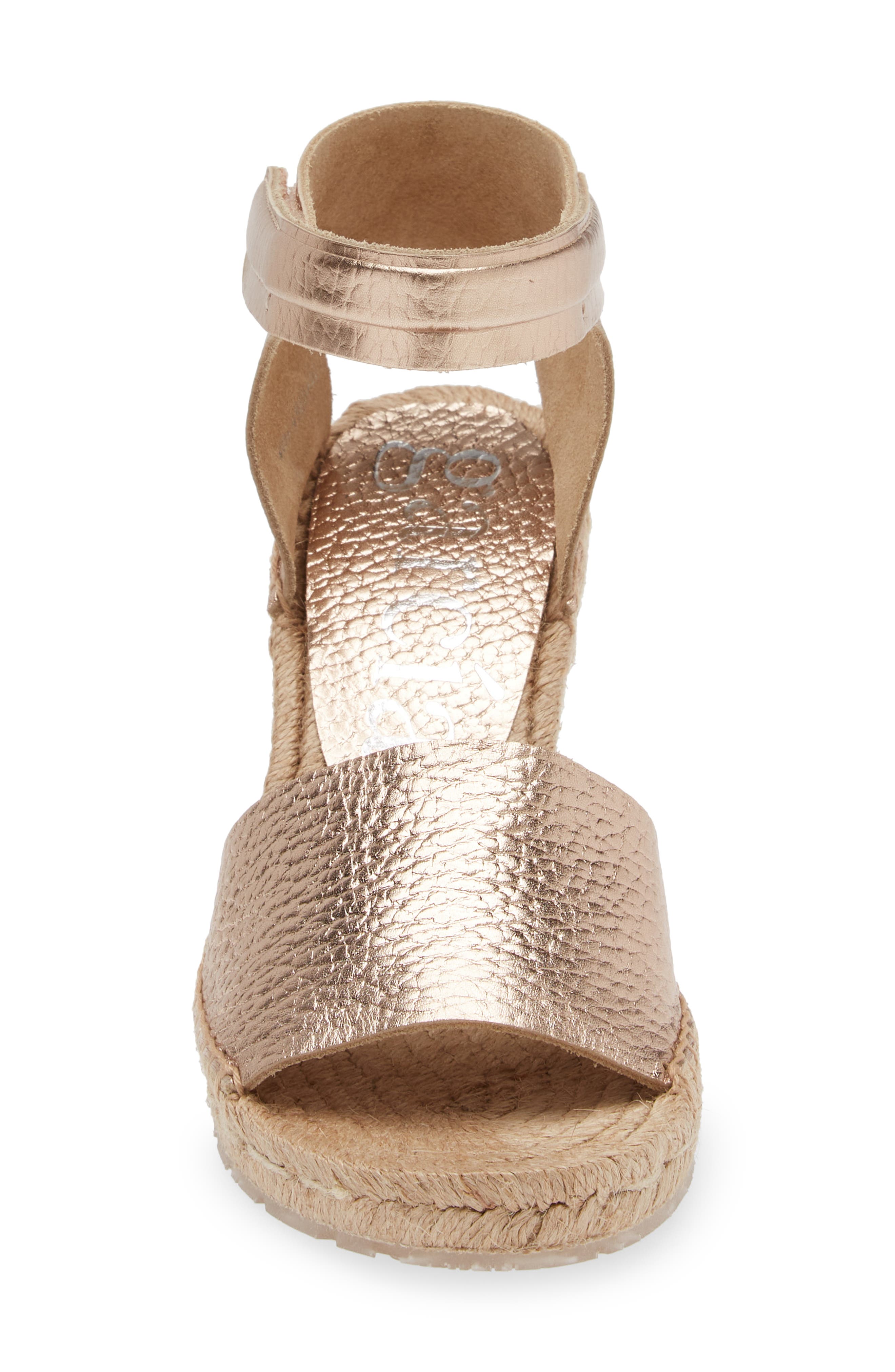 Pedro Garcia Olany Ankle Strap Espadrille Platform Wedge Sandal, Alternate, color, 