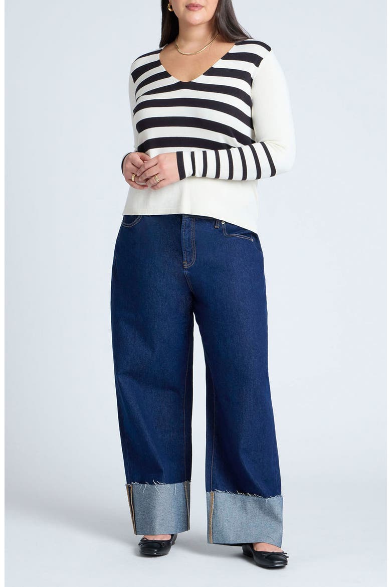 Cuff Jean, Alternate, color, INDIGO RINSE WASH