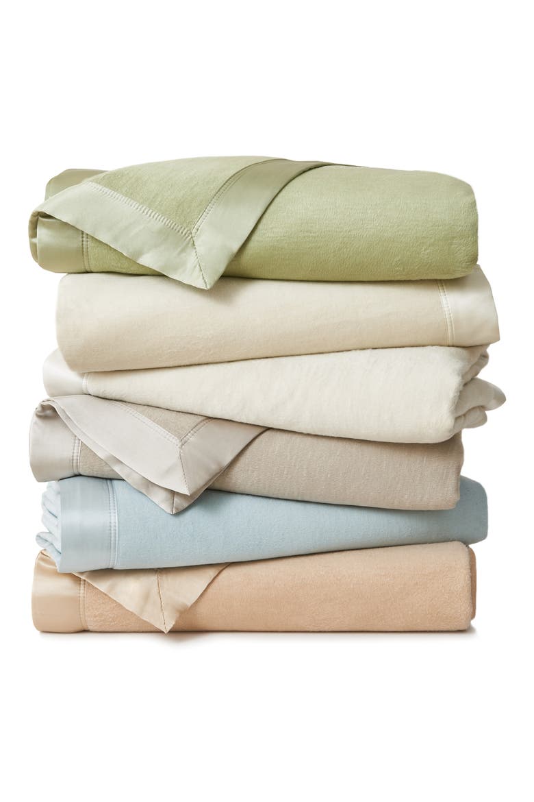 Plaza Silk Blanket, Alternate, color, SAGE