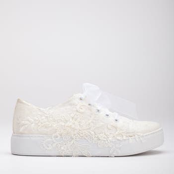 Forever Always Shoes Elise Lace Bridal Sneakers Nordstrom