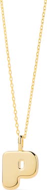 Ana Luisa Letter Necklace - Bubble Letter Necklace