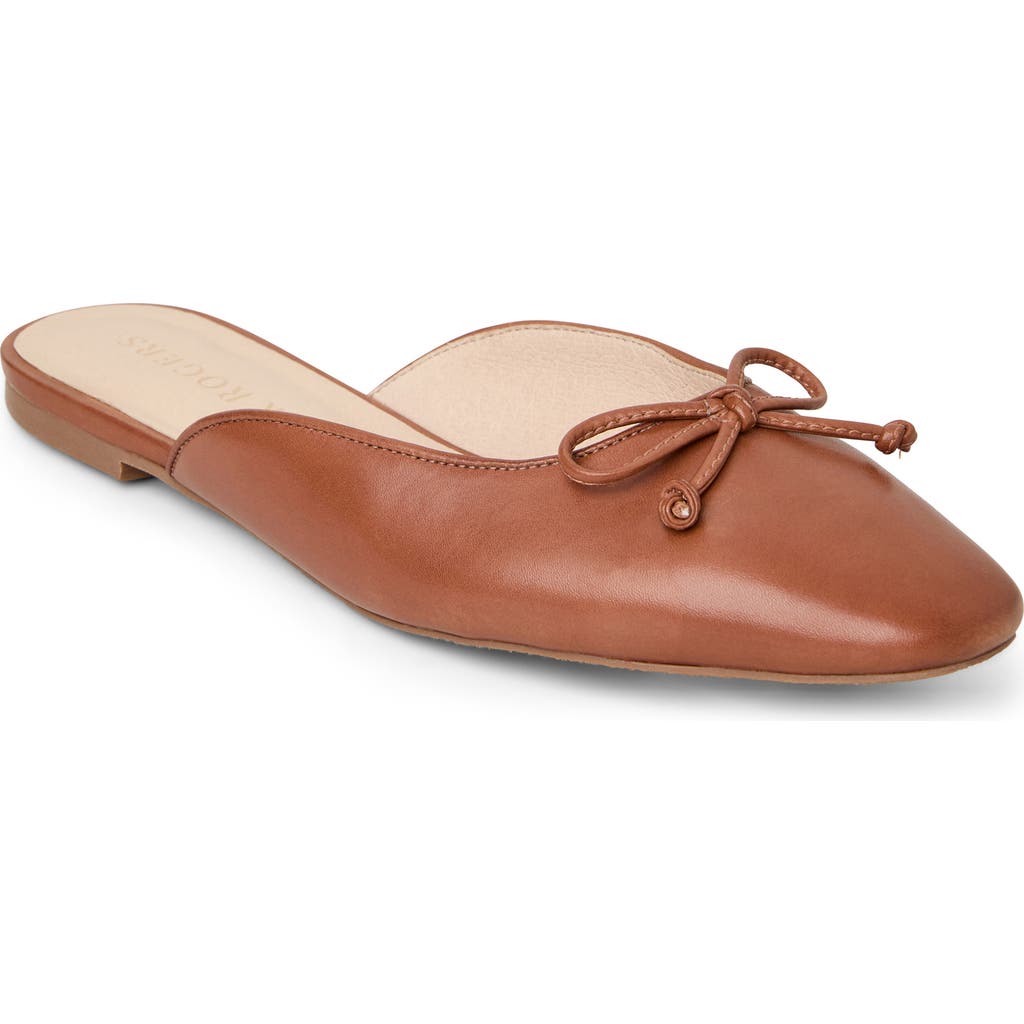 Jack Rogers Ginny Flat Mule In Cognac