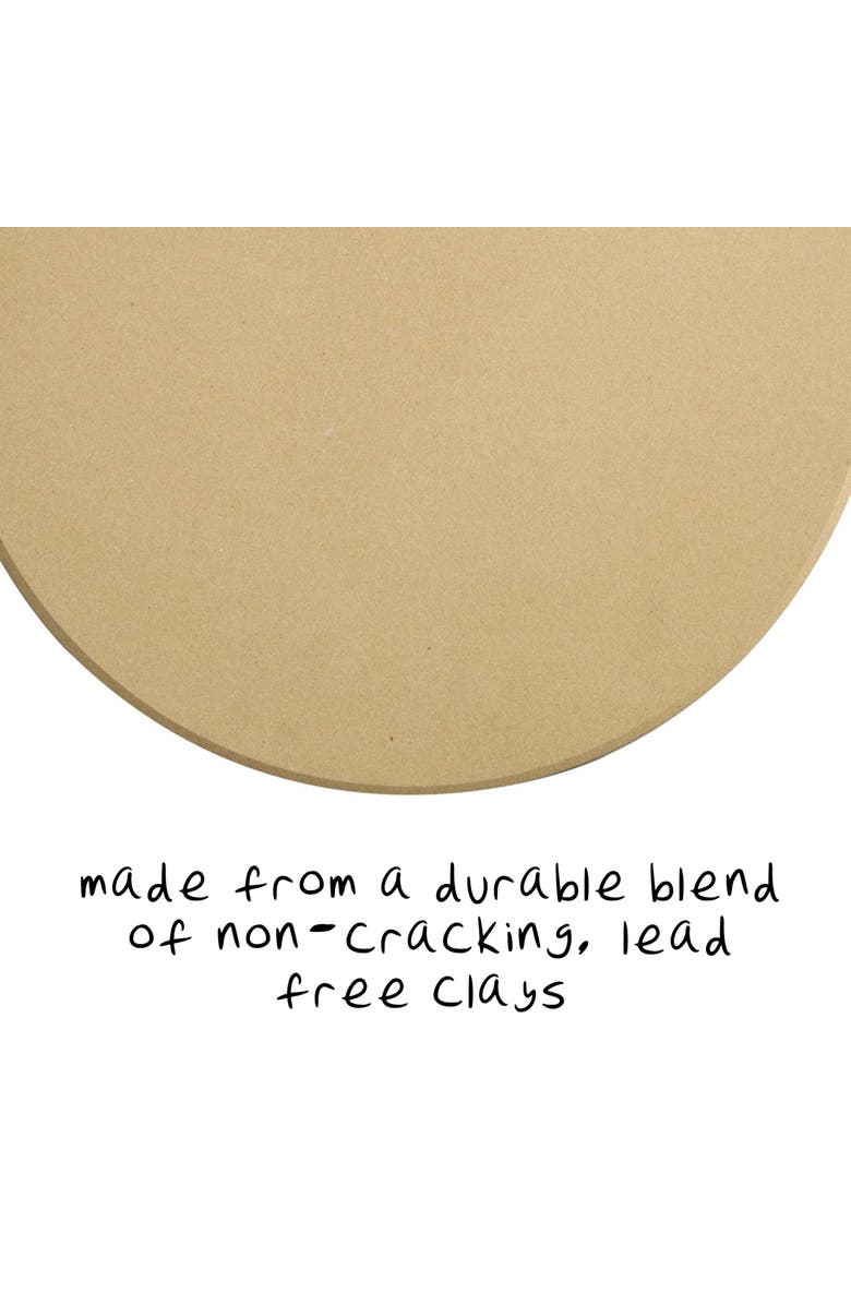 Old Stone Cordierite Round Pizza Stone, 14-Inch, Alternate, color, Beige
