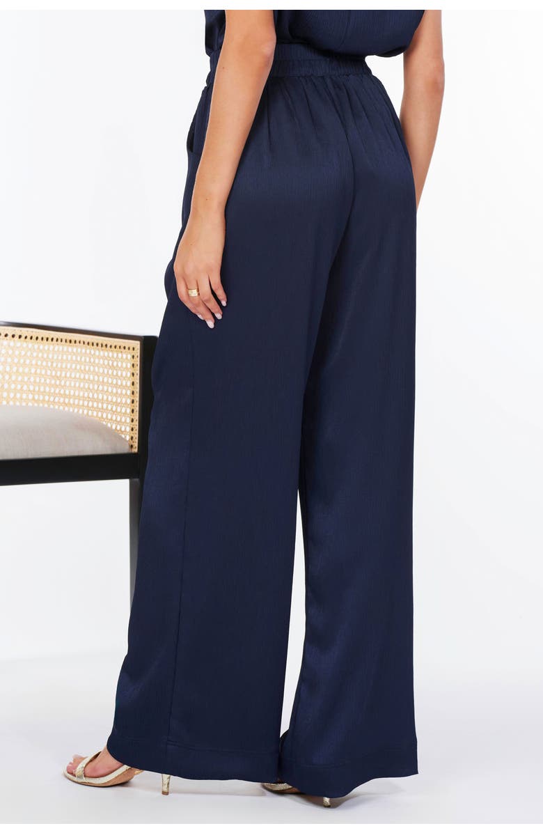 Bishop + Young Micro Plisse Pull-On Pant, Alternate, color, Indigo