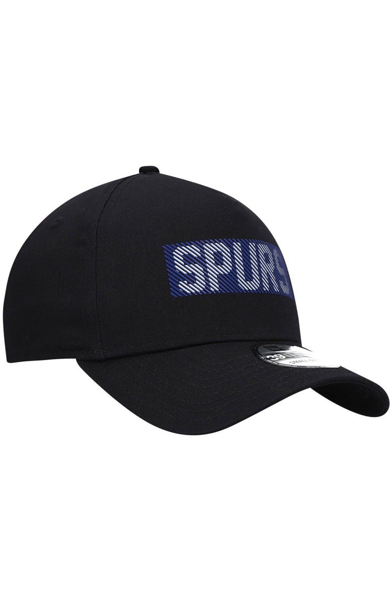 New Era Men's New Era Black Tottenham Hotspur HD Logo A-Frame 39THIRTY Flex Hat, Alternate, color, 