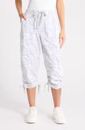 DKNY Peached Poplin Convertible Utility Pants
