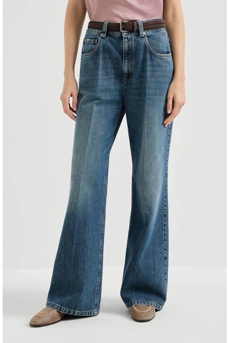 Contemporary Loose trousers, Main, color, Denim