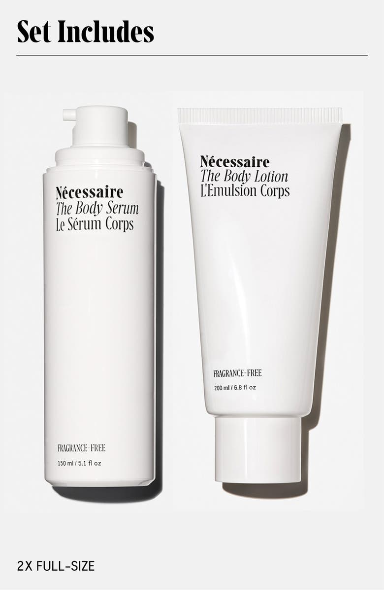 Nécessaire The Body Duo $73 Value, Alternate, color,