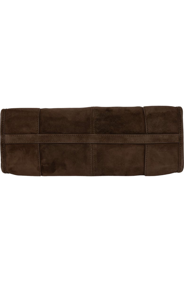 Jeffrey Campbell Pesky Leather Shoulder Bag, Alternate, color, Brown Suede