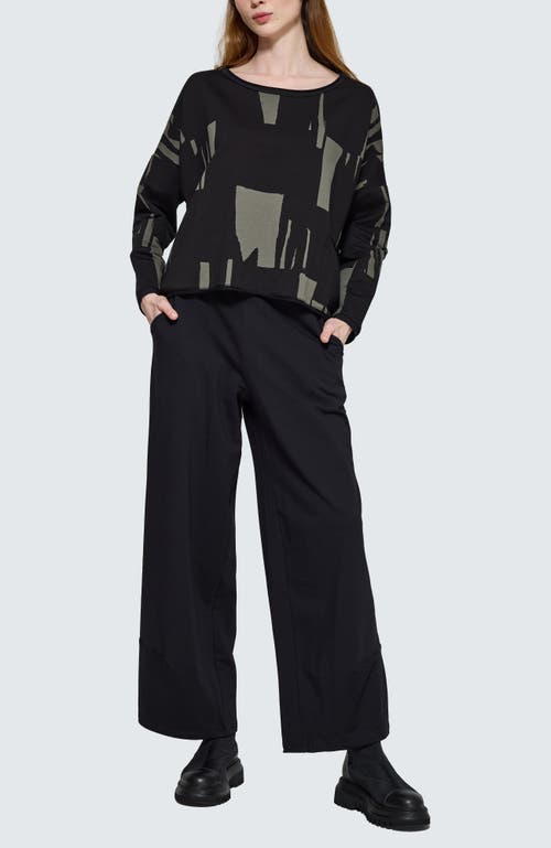 Luukaa Serenna Cropped Darted Pants In Black