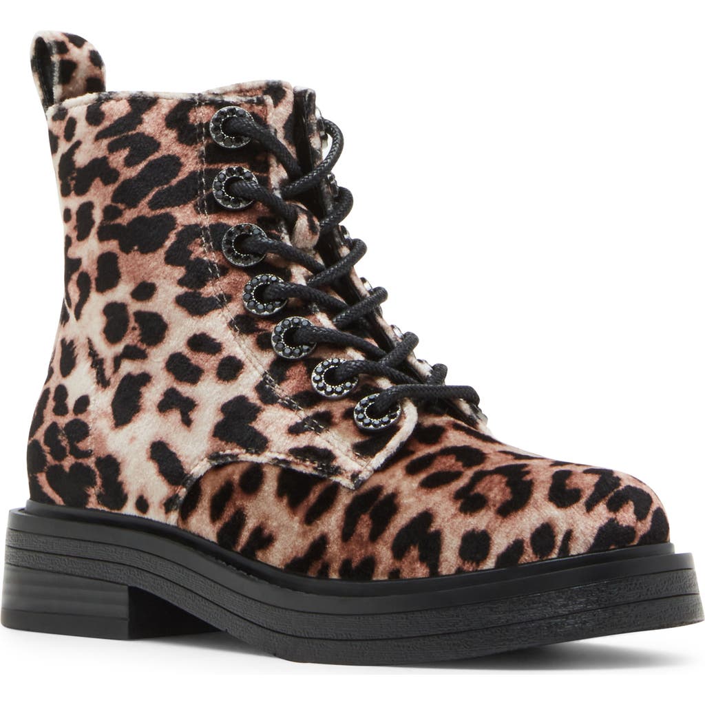 Steve Madden Kids' Jnolita Bootie In Leopard