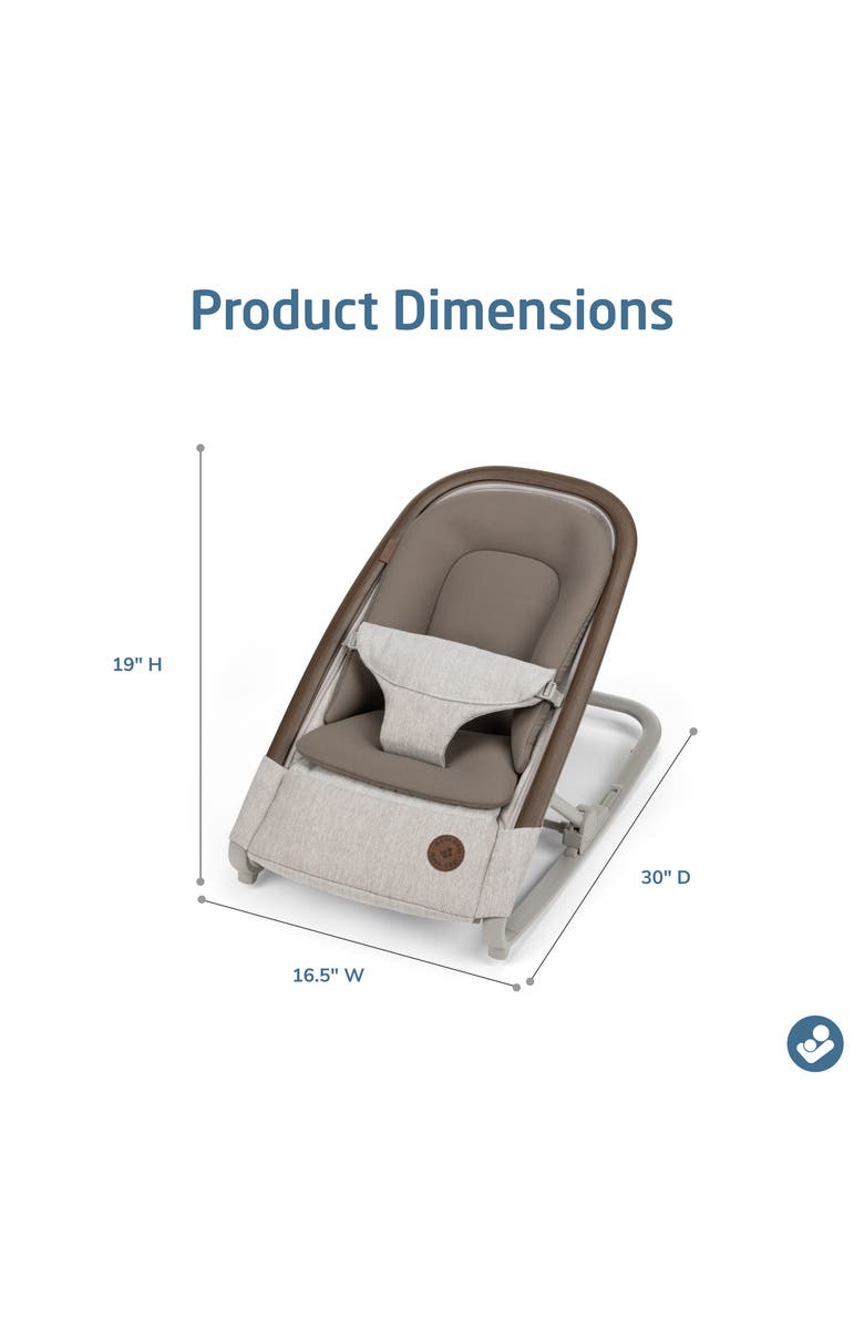 Maxi-Cosi<sup
®</sup
Kori 2-in-1 Rocker Chair, Alternate, color, Classic Truffle