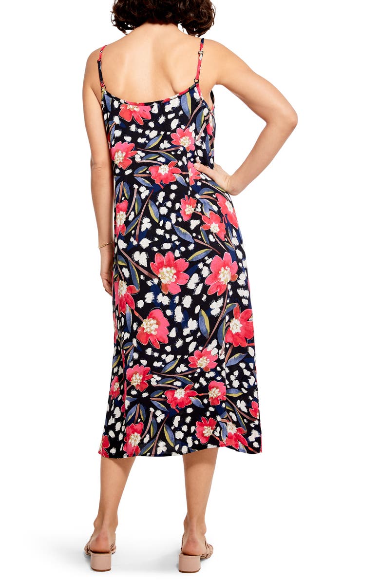 NIC+ZOE Flower Burst Floral Slipdress, Alternate, color,
