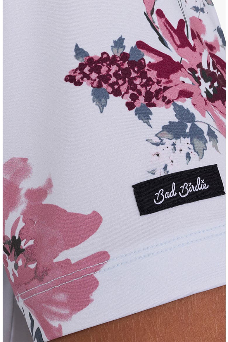 Core Floral Performance Golf Polo, Alternate, color, GO TO THE GARDEN - FOXGLOVE