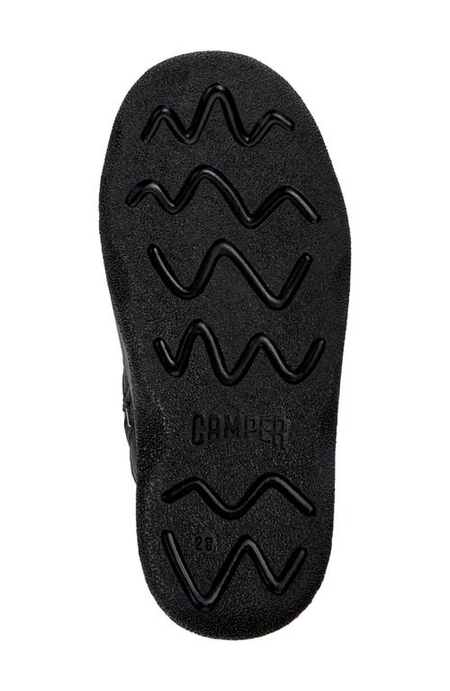 Camper Kids' Kiddo Lace-up Boot In Black