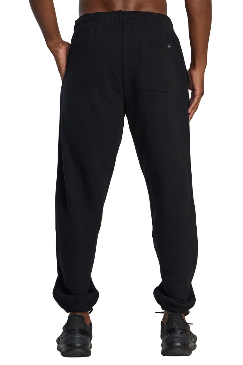 VA Essential Sweatpants, Alternate, color, BLACK