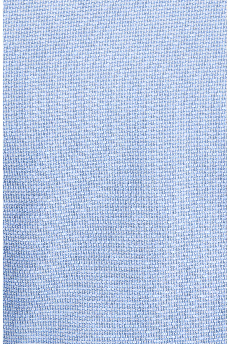 Traditional Fit Non-Iron Basket Weave Dress Shirt, Alternate, color, BLUE FRENCH