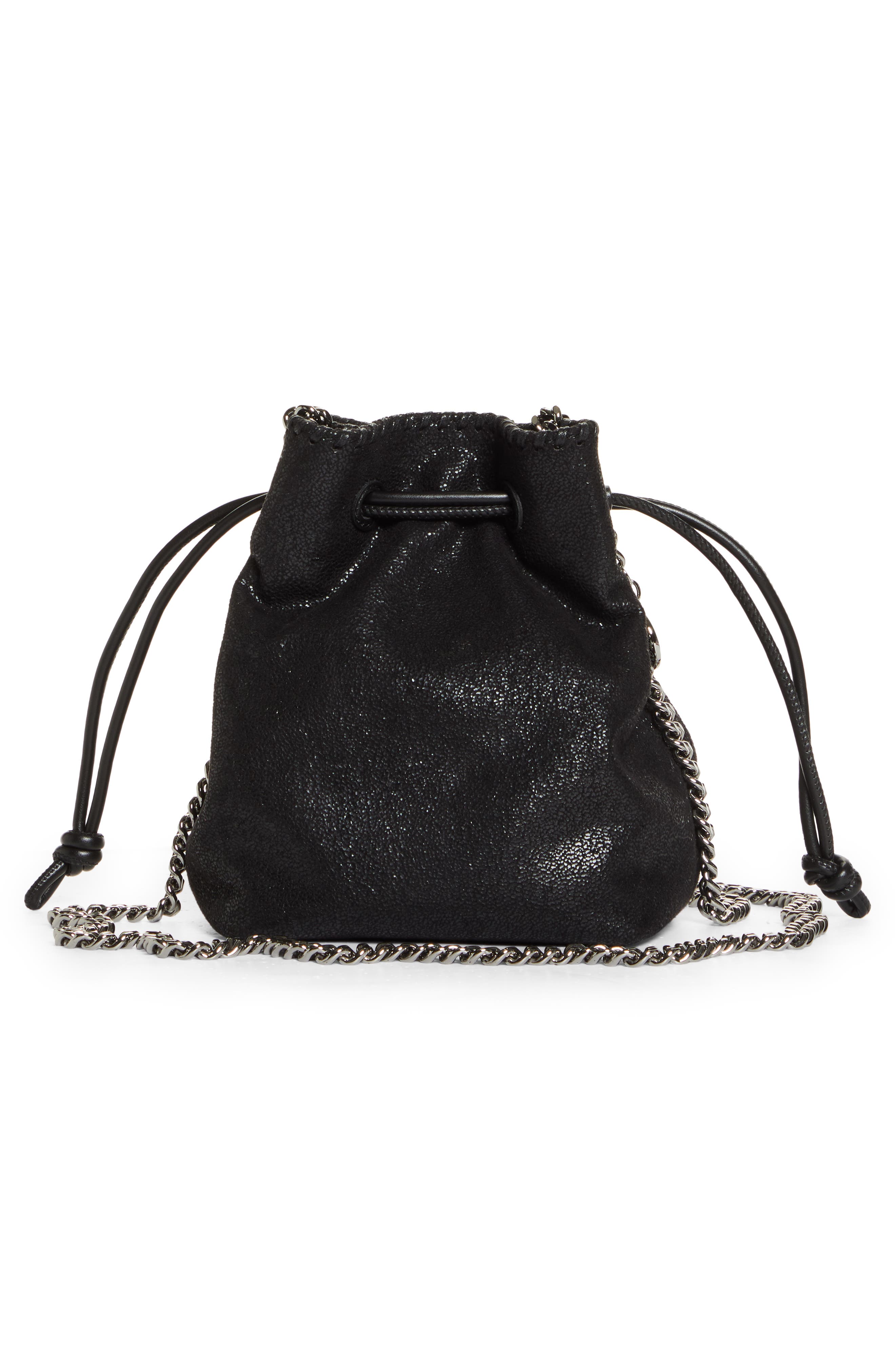 Stella McCartney Falabella Micro Bucket Bag, Alternate, color, 
