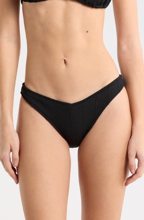 Vibe Surf High Cut Bikini Bottoms