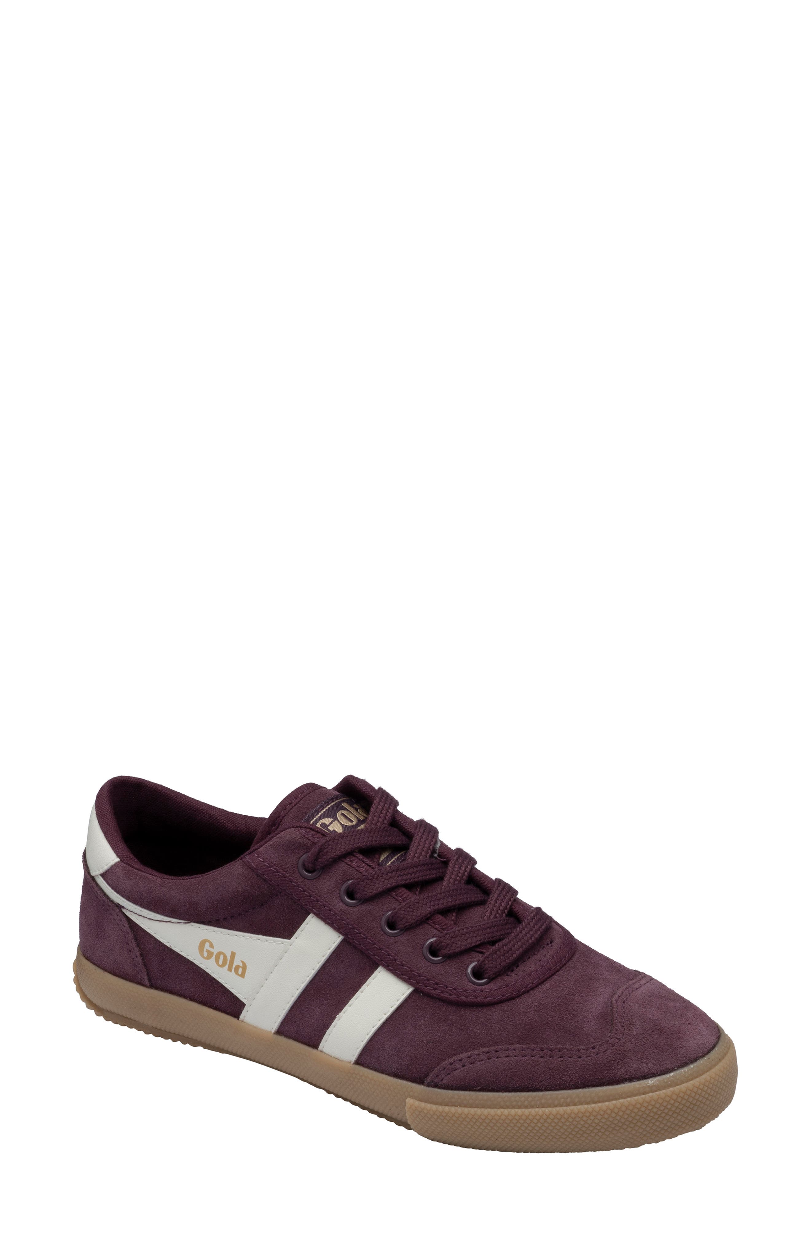 Badminton Sneaker, Main, color, WINDSOR WINE/ OFF WHITE/ GUM