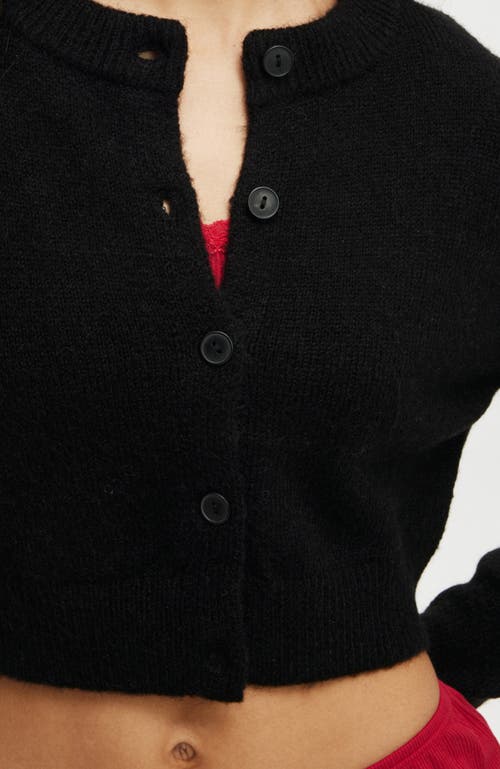 COTTON ON BODY CROPPED KNIT CARDIGAN