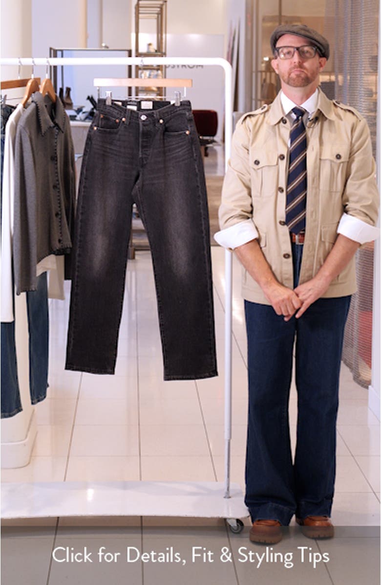 501<sup>®</sup> Curve High Waist Straight Leg Jeans, sales video thumbnail